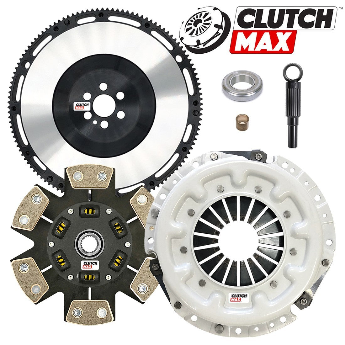 CLUTCHMAX STAGE 3 CLUTCH KIT & PERFORMANCE CHROMOLY FLYWHEEL BUNDLE SET [CM06038HDCLSF-ST3]