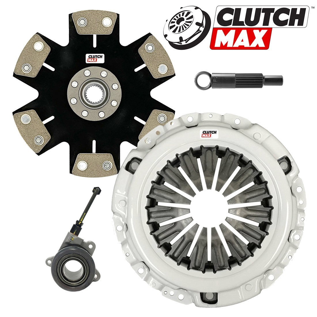 CLUTCHMAX STAGE 5 CLUTCH KIT WITH SLAVE CYLINDER BUNDLE SET [CM05960HDDWS-ST5]