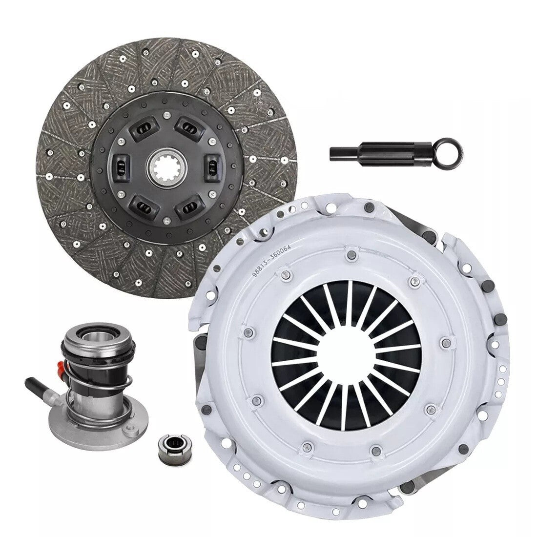 CLUTCHMAX STAGE 1 CLUTCH KIT WITH SLAVE CYLINDER BUNDLE SET [CM07057HDWS-ST1]