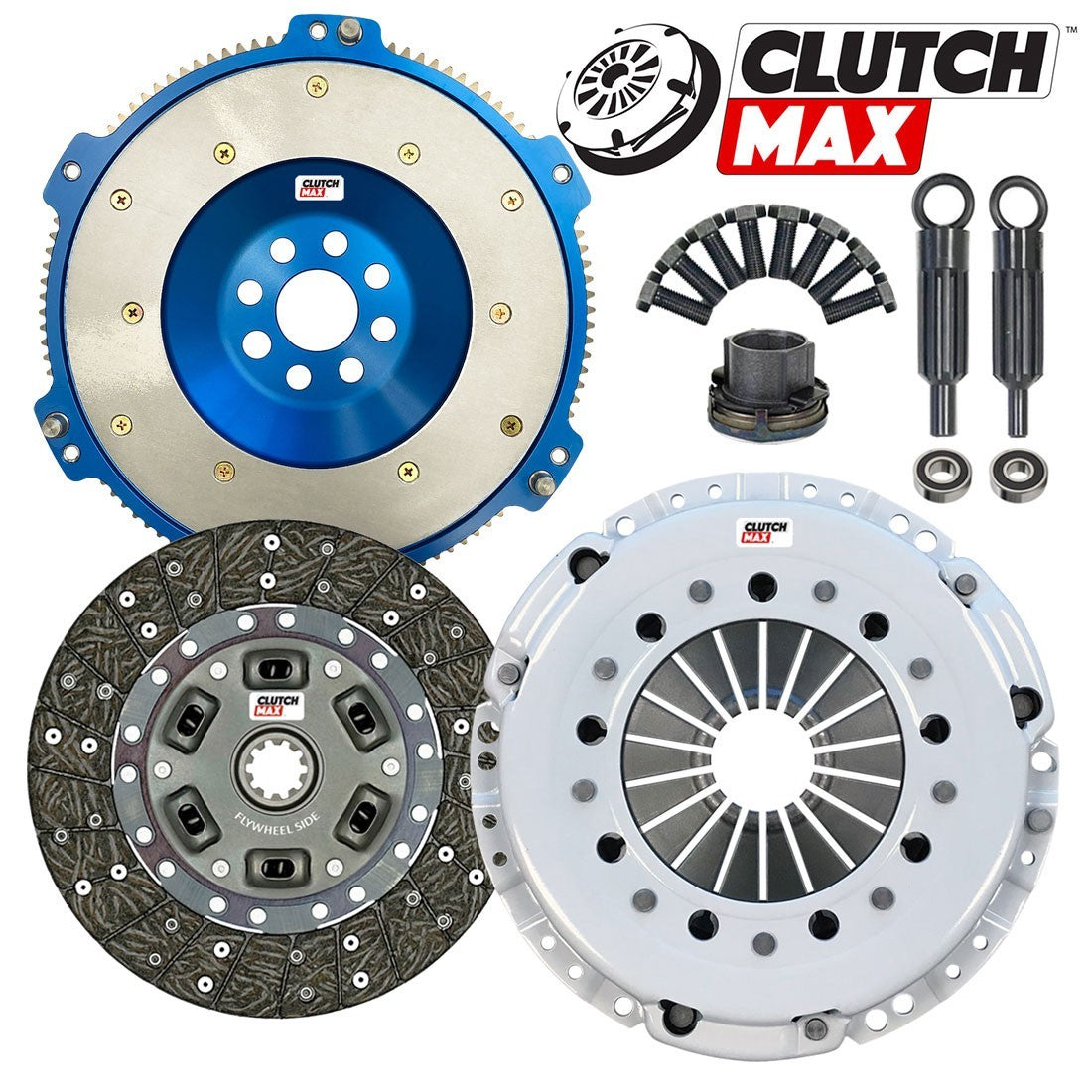 CLUTCHMAX STAGE 2 CLUTCH KIT & ALUMINUM FLYWHEEL BUNDLE SET [CM03005HDLAF-ST2]