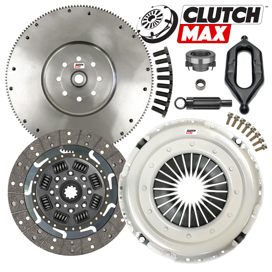 CLUTCHMAX STAGE 1 CLUTCH KIT & FLYWHEEL & CLUTCH FORK BUNDLE SET [CM05192HDFW-CF135-ST1]