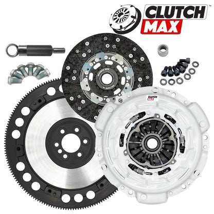 CLUTCHMAX 800HP TWIN PLATE CLUTCH KIT & PERFORMANCE CHROMOLY FLYWHEEL BUNDLE SET [CM04232MPLSF-CK]