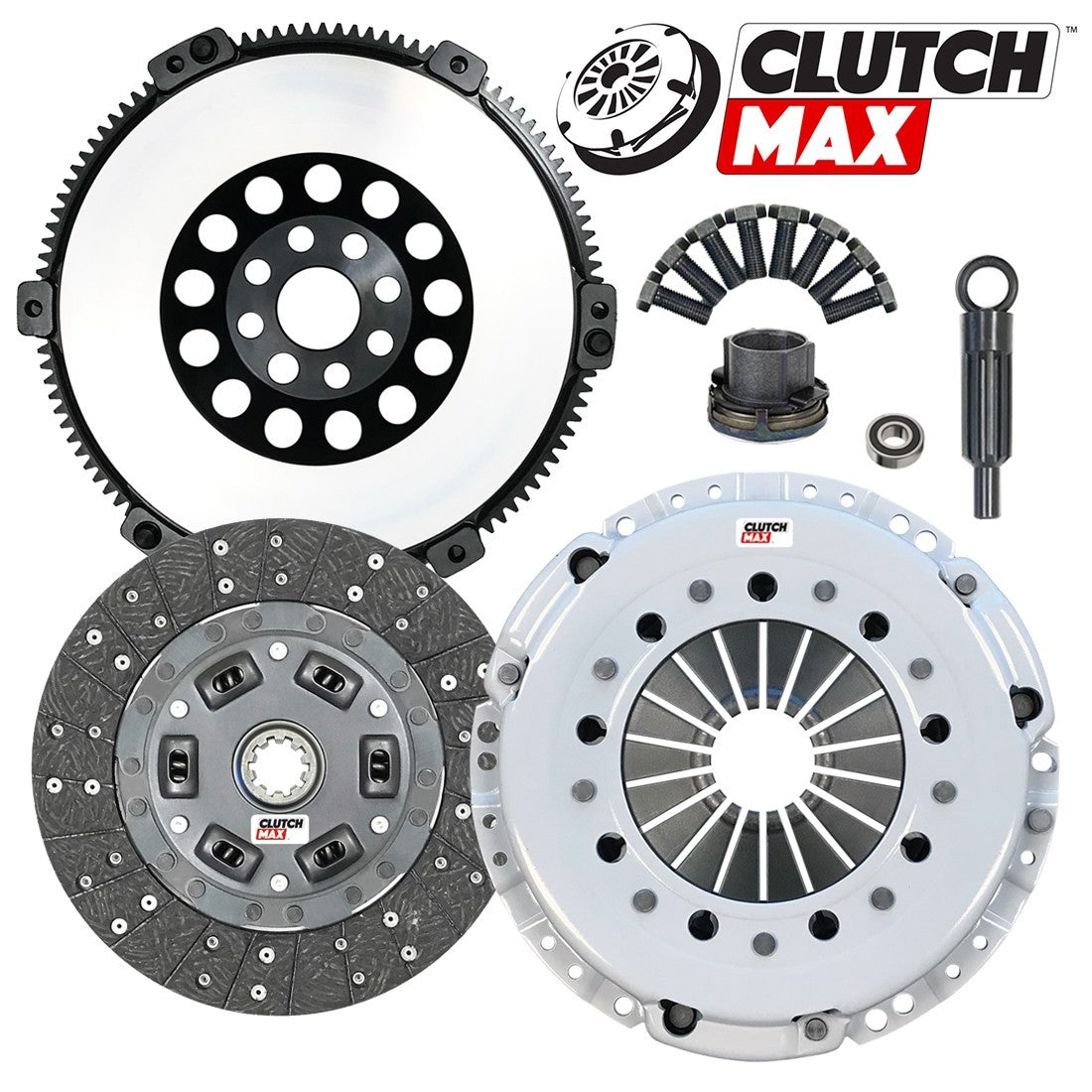 CLUTCHMAX STAGE 1 CLUTCH KIT & PERFORMANCE CHROMOLY FLYWHEEL BUNDLE SET [CM03041HDLSF-ST1]