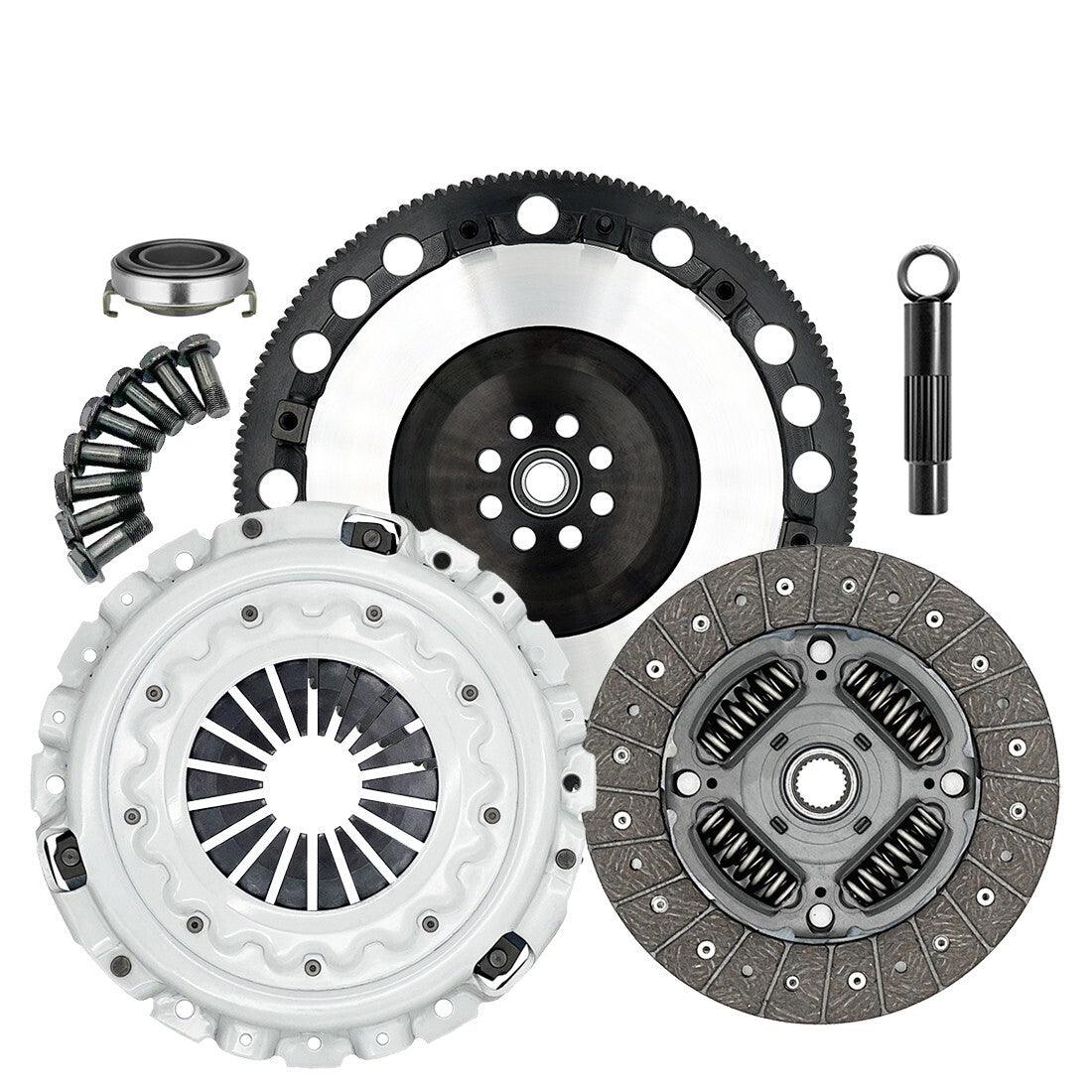 CLUTCHMAX OEM CLUTCH KIT & PERFORMANCE CHROMOLY FLYWHEEL BUNDLE SET [CM08810HDLSF-CK]