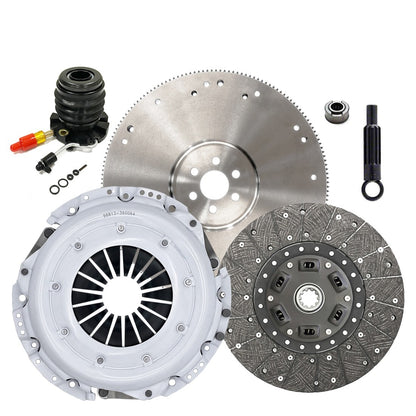 CLUTCHMAX OEM CLUTCH KIT & FLYWHEEL WITH SLAVE CYLINDER BUNDLE SET [CM07097HDWS-FW167934-CK]