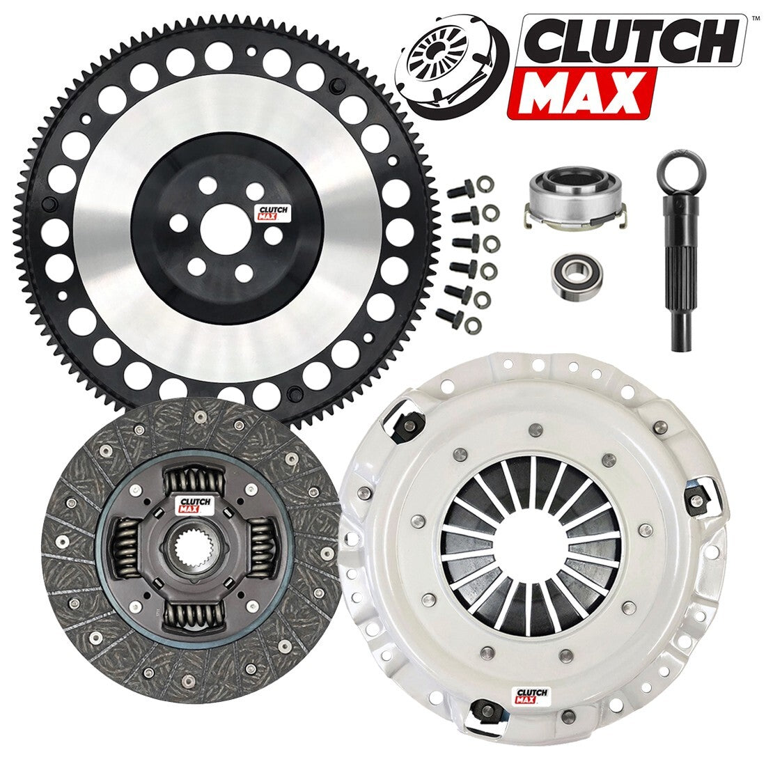 CLUTCHMAX STAGE 1 CLUTCH KIT & PERFORMANCE CHROMOLY FLYWHEEL BUNDLE SET [CM10036HDLSF-ST1]