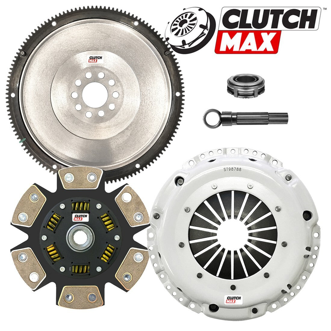 CLUTCHMAX STAGE 3 CLUTCH KIT & FLYWHEEL BUNDLE SET [CM17036HDCFW-ST3]