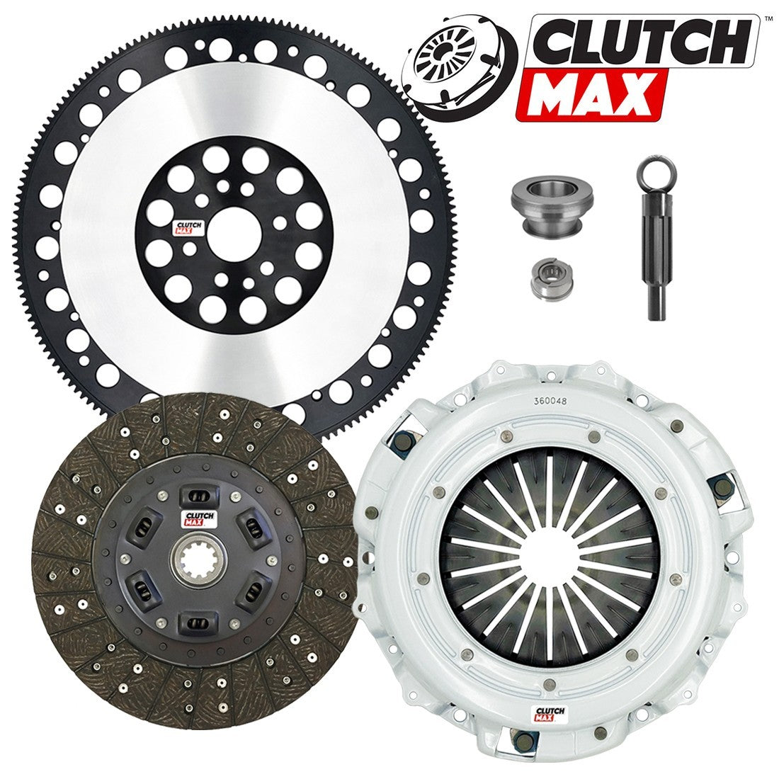CLUTCHMAX STAGE 2 CLUTCH KIT & PERFORMANCE CHROMOLY FLYWHEEL BUNDLE SET [CM07142HDLSF-ST2]