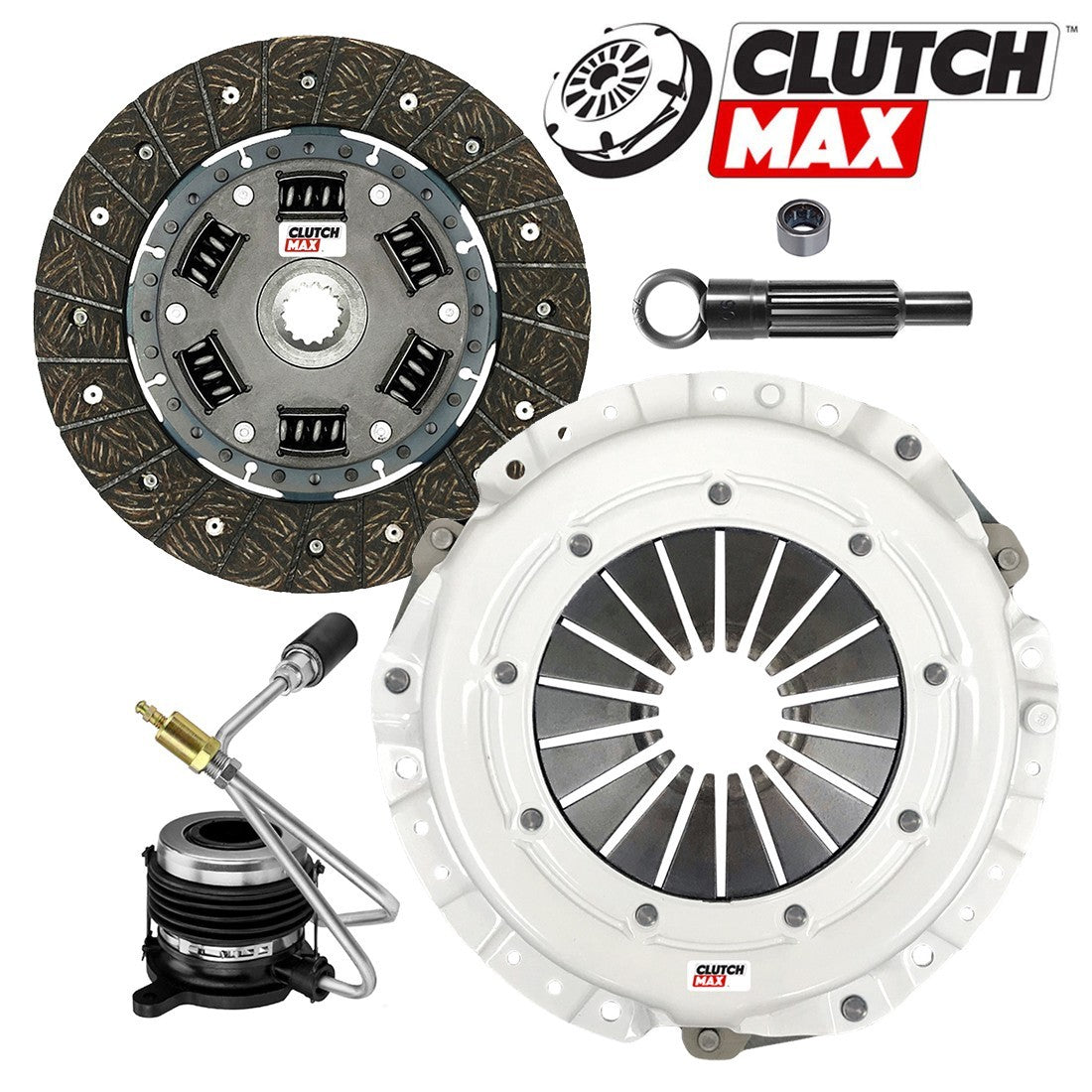 CLUTCHMAX STAGE 2 CLUTCH KIT & FLYWHEEL WITH SLAVE CYLINDER BUNDLE SET [CM01133HDWS+FW167008-ST2]