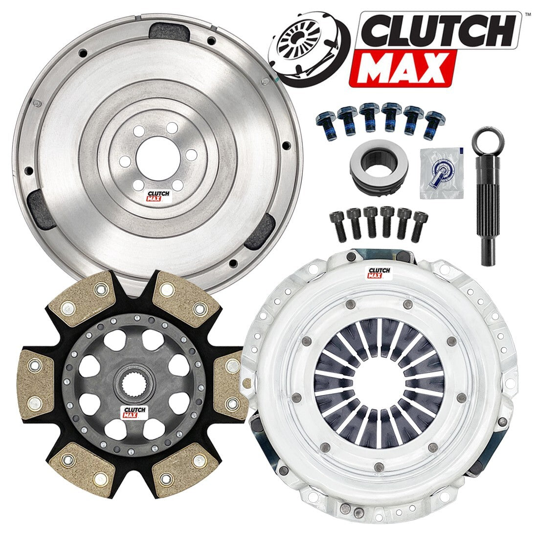 CLUTCHMAX STAGE 4 CLUTCH KIT & FLYWHEEL BUNDLE SET [CM02127HDDFW-ST4]
