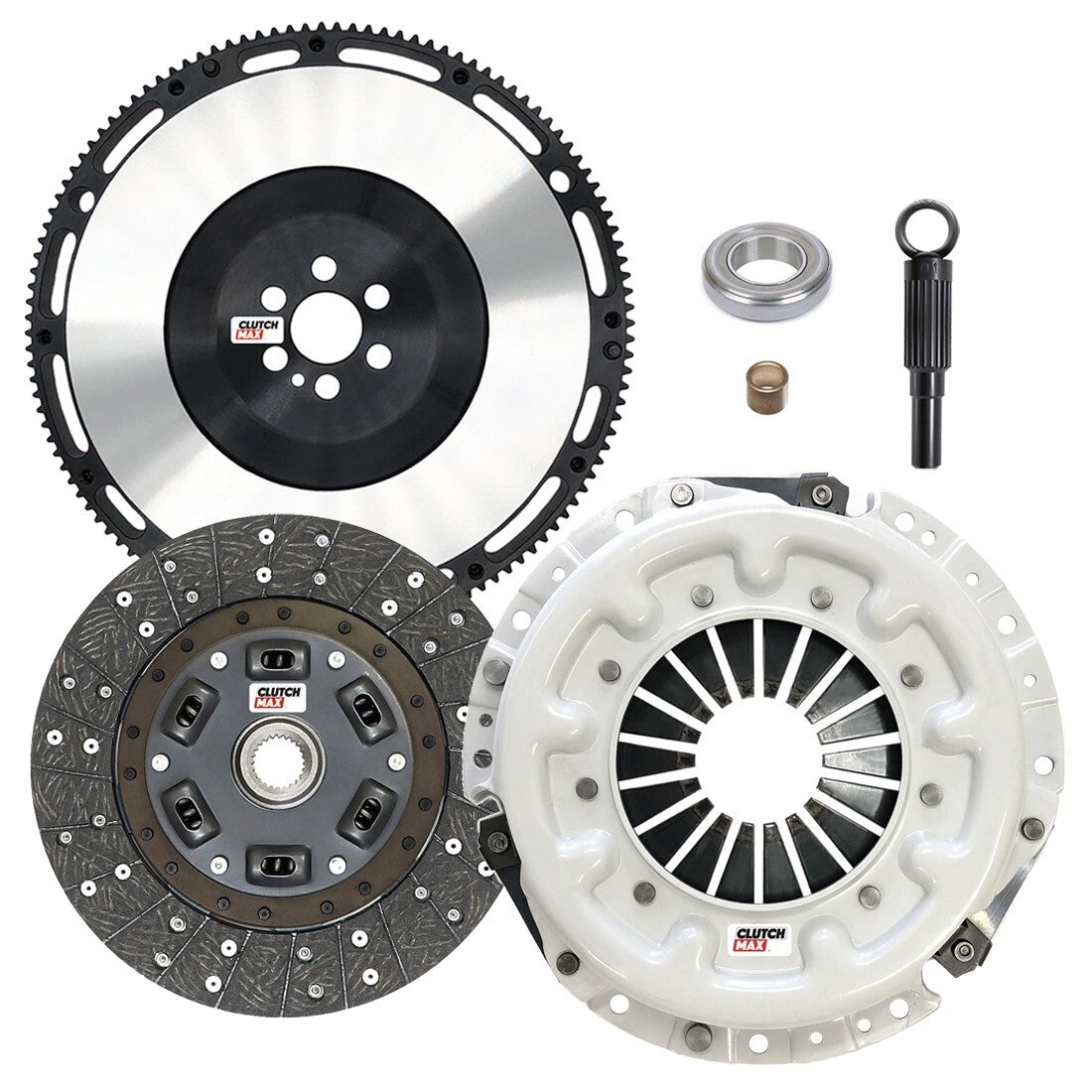CLUTCHMAX STAGE 1 CLUTCH KIT & PERFORMANCE CHROMOLY FLYWHEEL BUNDLE SET [CM06032HDLSF-ST1]