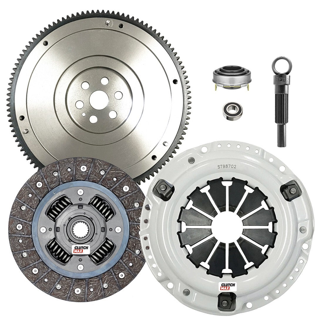 CLUTCHMAX STAGE 1 CLUTCH KIT & FLYWHEEL BUNDLE SET [CM08012HDFW-ST1]