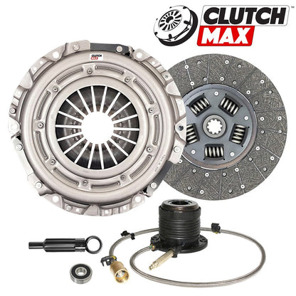 CLUTCHMAX OEM CLUTCH KIT & FLYWHEEL WITH SLAVE CYLINDER BUNDLE SET [CM04151HDWS-FW167575-CK]