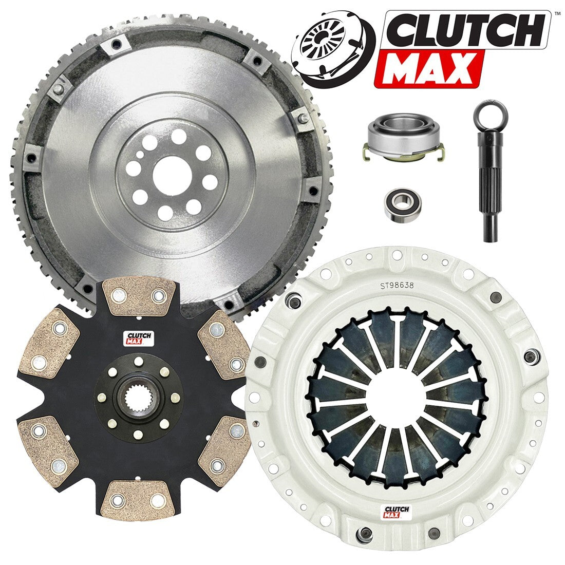 CLUTCHMAX STAGE 4 CLUTCH KIT & FLYWHEEL BUNDLE SET [CM24004HDDFW-ST4]