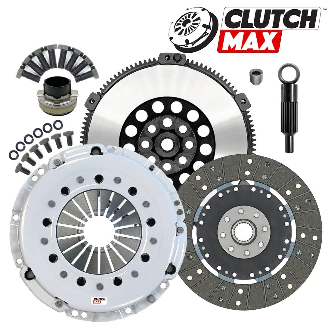 CLUTCHMAX OEM CLUTCH KIT & PERFORMANCE CHROMOLY FLYWHEEL BUNDLE SET [CM03162HDRLSF-CKR]