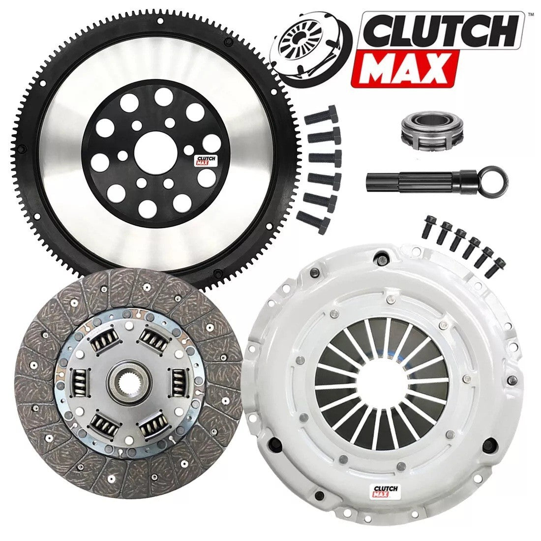 CLUTCHMAX STAGE 1 CLUTCH KIT & PERFORMANCE CHROMOLY FLYWHEEL BUNDLE SET [CM17272HDLSF-ST1]