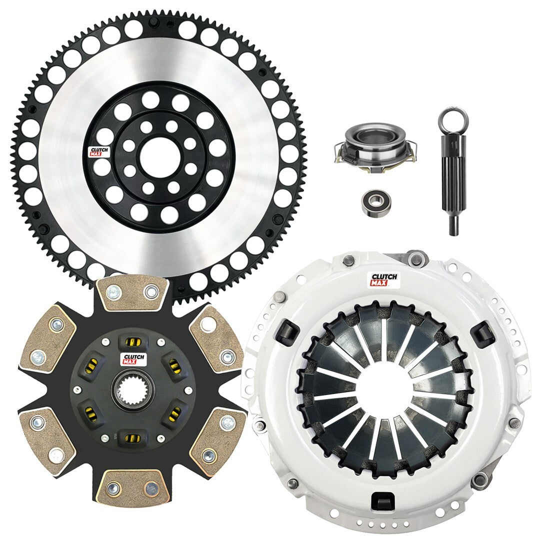 CLUTCHMAX STAGE 3 CLUTCH KIT & PERFORMANCE CHROMOLY FLYWHEEL BUNDLE SET [CM16062HDCLSF-ST3]