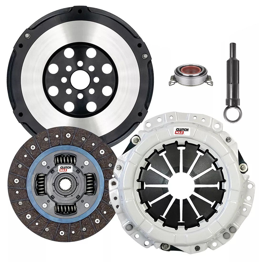 CLUTCHMAX STAGE 2 CLUTCH KIT & PERFORMANCE CHROMOLY FLYWHEEL BUNDLE SET [CM16088HDLSF-ST2]
