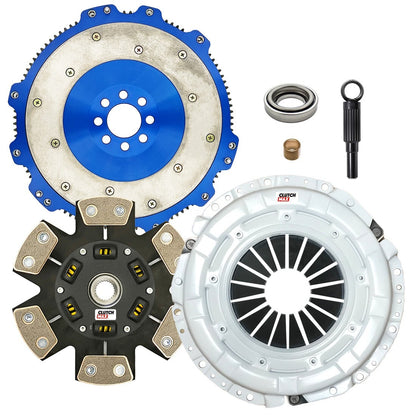 CLUTCHMAX STAGE 3 CLUTCH KIT & ALUMINUM FLYWHEEL BUNDLE SET [CM06803HDCLAF-ST3]