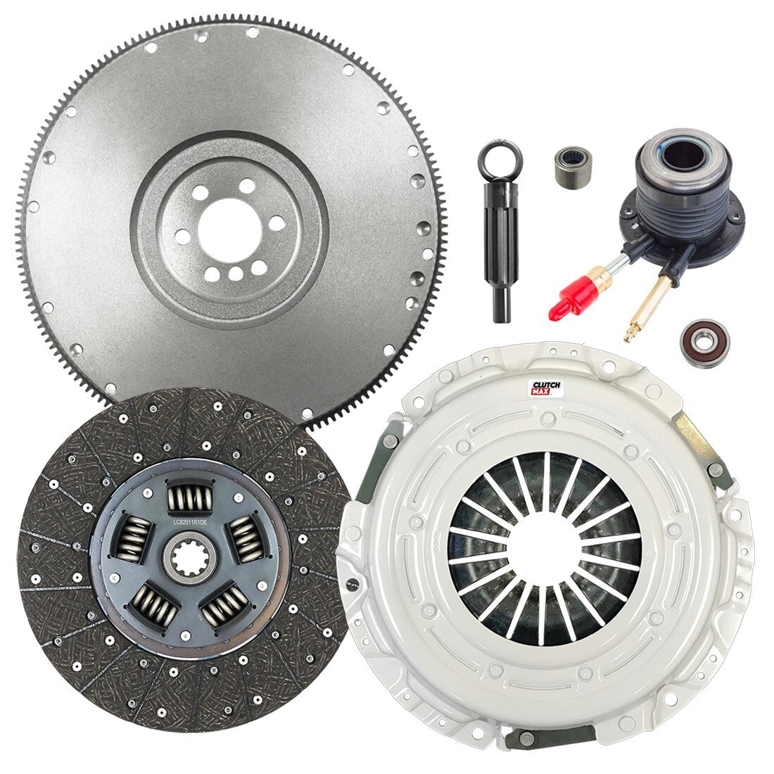 CLUTCHMAX STAGE 2 CLUTCH KIT & FLYWHEEL WITH SLAVE CYLINDER BUNDLE SET [CM04253HDWS-FW167529-ST2]
