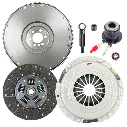 CLUTCHMAX STAGE 2 CLUTCH KIT & FLYWHEEL WITH SLAVE CYLINDER BUNDLE SET [CM04253HDWS-FW167529-ST2]