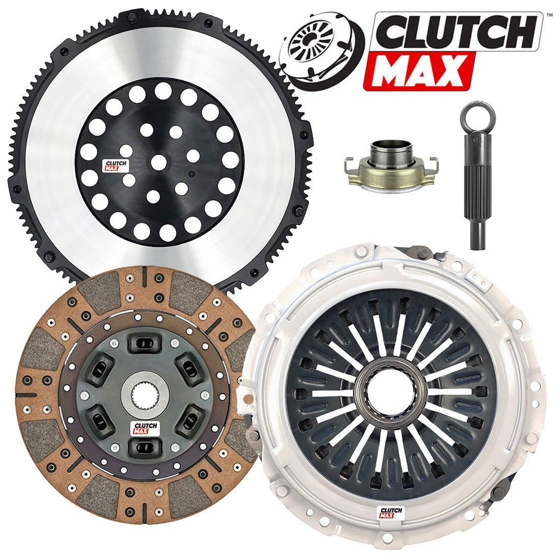 CLUTCHMAX STAGE 3 CLUTCH KIT & PERFORMANCE CHROMOLY FLYWHEEL BUNDLE SET [CM05106DFLSF-ST3]