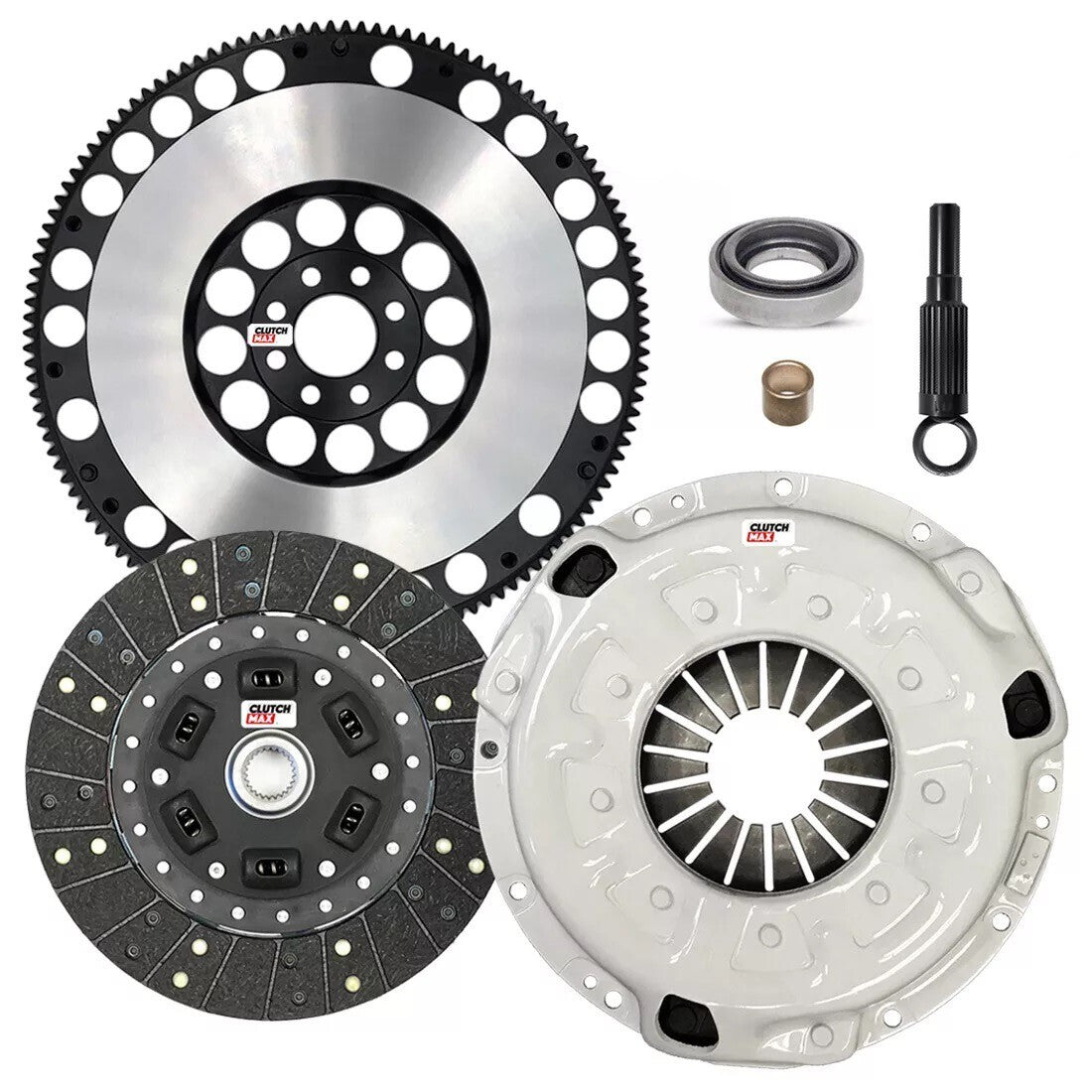 CLUTCHMAX STAGE 2 CLUTCH KIT & PERFORMANCE CHROMOLY FLYWHEEL BUNDLE SET [CM06046HDLSF-ST2]