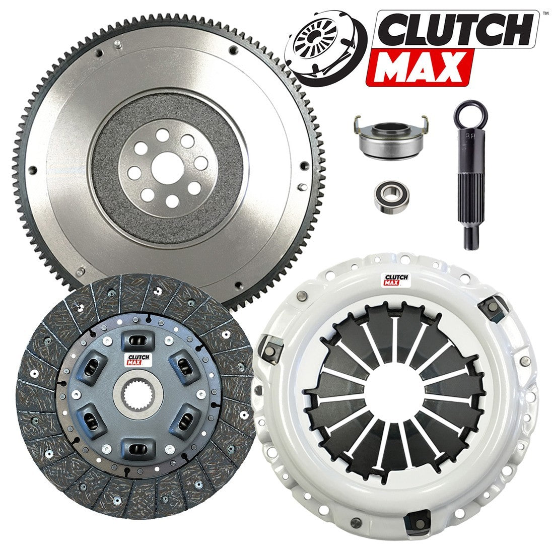 CLUTCHMAX STAGE 2 CLUTCH KIT & FLYWHEEL BUNDLE SET [CM08026HDFW-ST2]