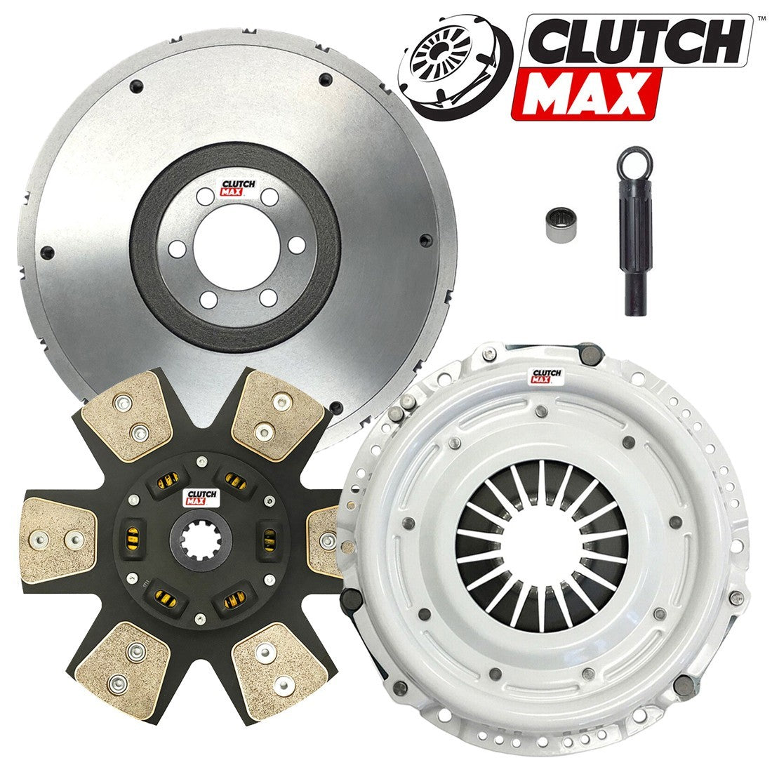 CLUTCHMAX STAGE 3 CLUTCH KIT & FLYWHEEL BUNDLE SET [CM01034HDC-FW167002-ST3]