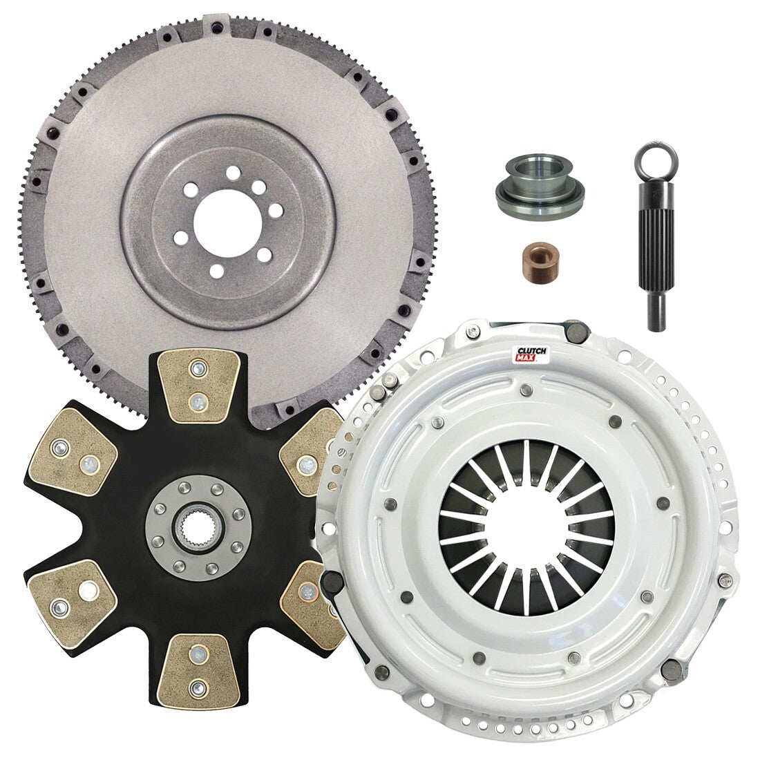 CLUTCHMAX STAGE 5 CLUTCH KIT & FLYWHEEL BUNDLE SET [CM04514HDD-FW167527-ST5]