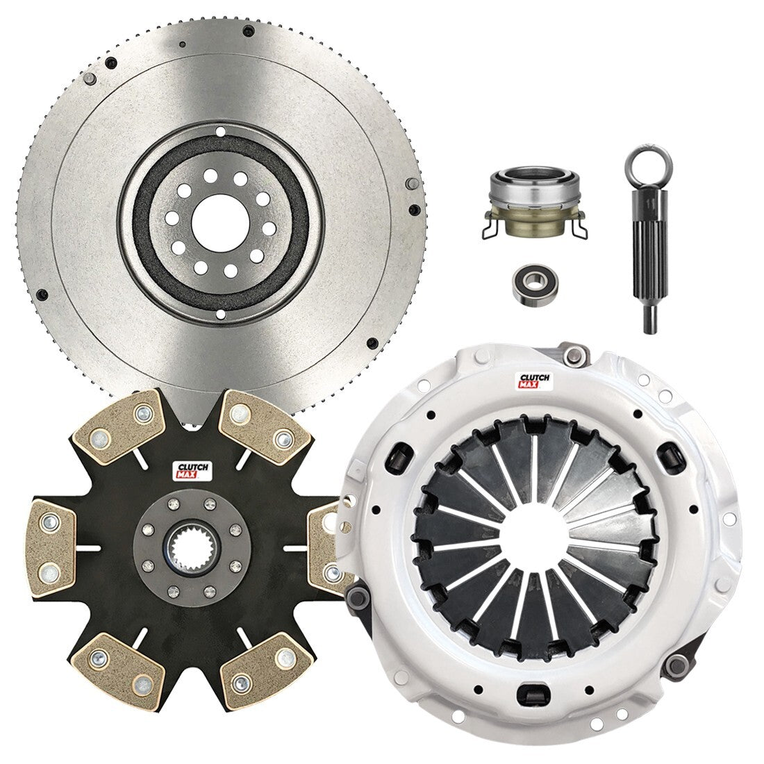 CLUTCHMAX STAGE 4 CLUTCH KIT & FLYWHEEL BUNDLE SET [CM16076HDDFW-ST4]