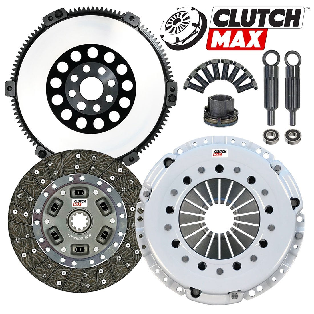 CLUTCHMAX STAGE 2 CLUTCH KIT & PERFORMANCE CHROMOLY FLYWHEEL BUNDLE SET [CM03005HDLSF-ST2]