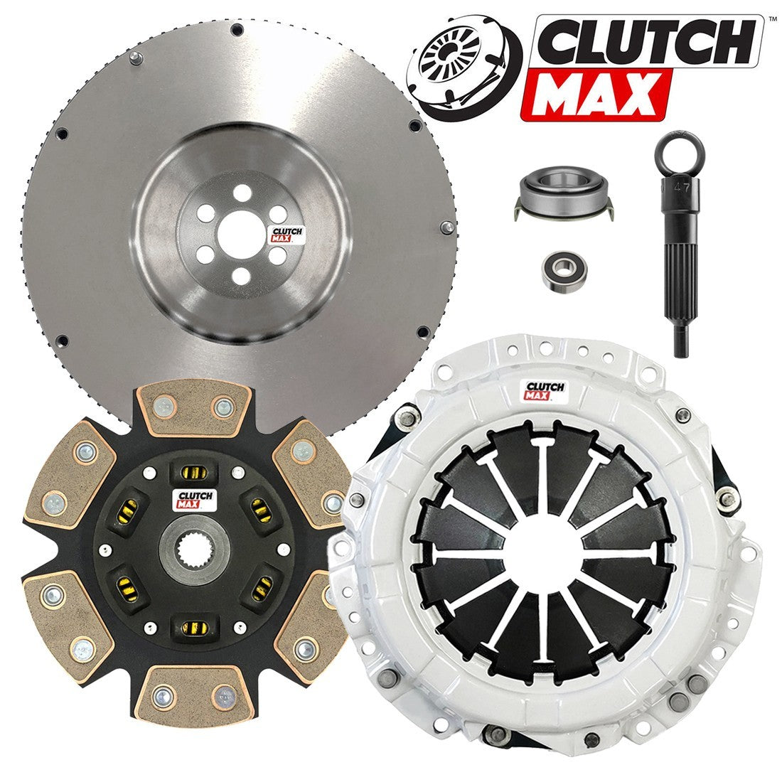 CLUTCHMAX STAGE 3 CLUTCH KIT & FLYWHEEL BUNDLE SET [CM04137HDCFW-ST3]