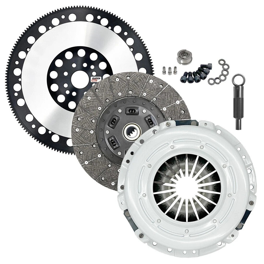 CLUTCHMAX OEM CLUTCH KIT & PERFORMANCE CHROMOLY FLYWHEEL BUNDLE SET [CM07809HDLSF-CK]