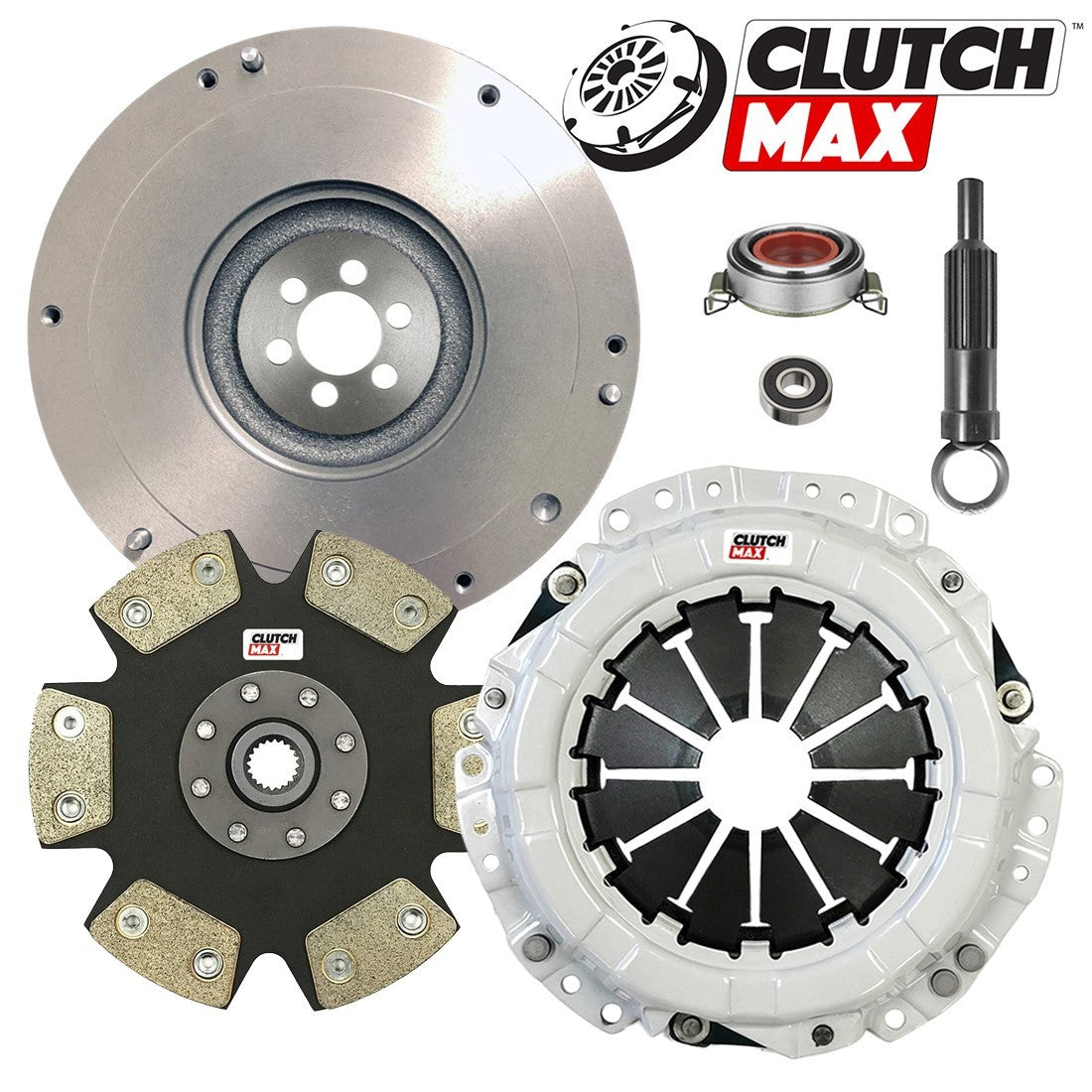 CLUTCHMAX STAGE 4 CLUTCH KIT & FLYWHEEL BUNDLE SET [CM16080HDD-FW167131-ST4]