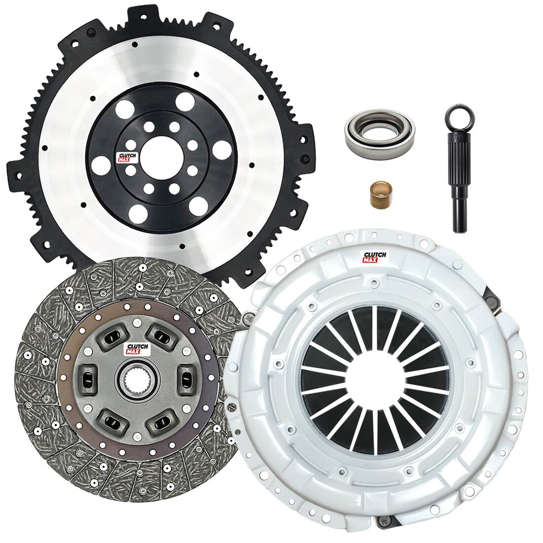CLUTCHMAX STAGE 1 CLUTCH KIT & PERFORMANCE CHROMOLY FLYWHEEL BUNDLE SET [CM06803HDLSF-ST1]