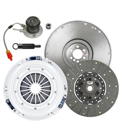 CLUTCHMAX OEM CLUTCH KIT & FLYWHEEL WITH SLAVE CYLINDER BUNDLE SET [CM04273HDWS-FW167578-CK]
