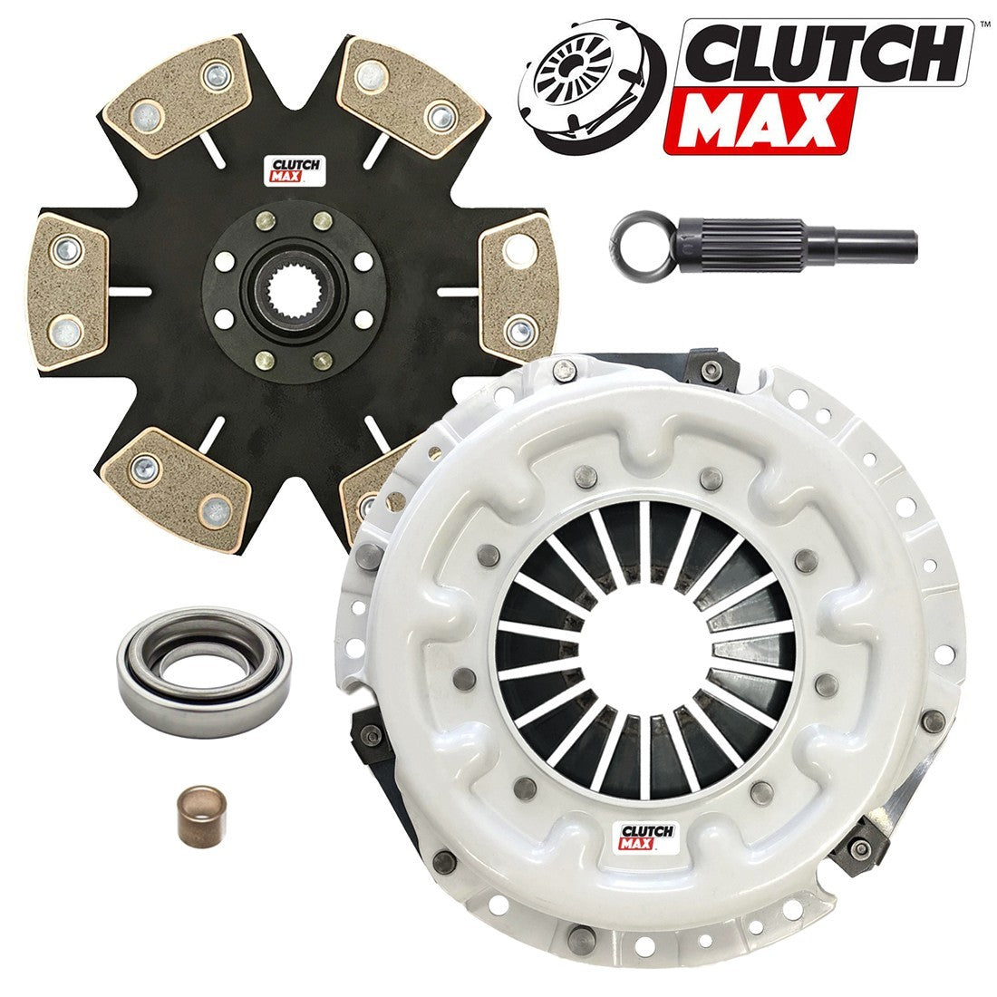 CLUTCHMAX STAGE 4 CLUTCH KIT & PERFORMANCE CHROMOLY FLYWHEEL BUNDLE SET [CM06045HDDLSF-ST4]