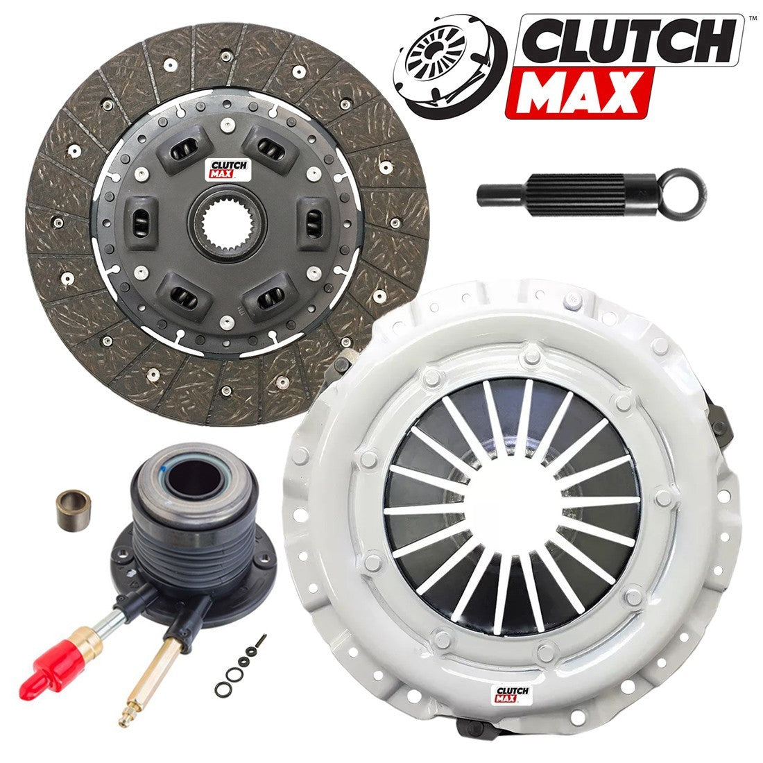 CLUTCHMAX STAGE 1 CLUTCH KIT & FLYWHEEL WITH SLAVE CYLINDER BUNDLE SET [CM04156HDWS-FW167500-ST1]