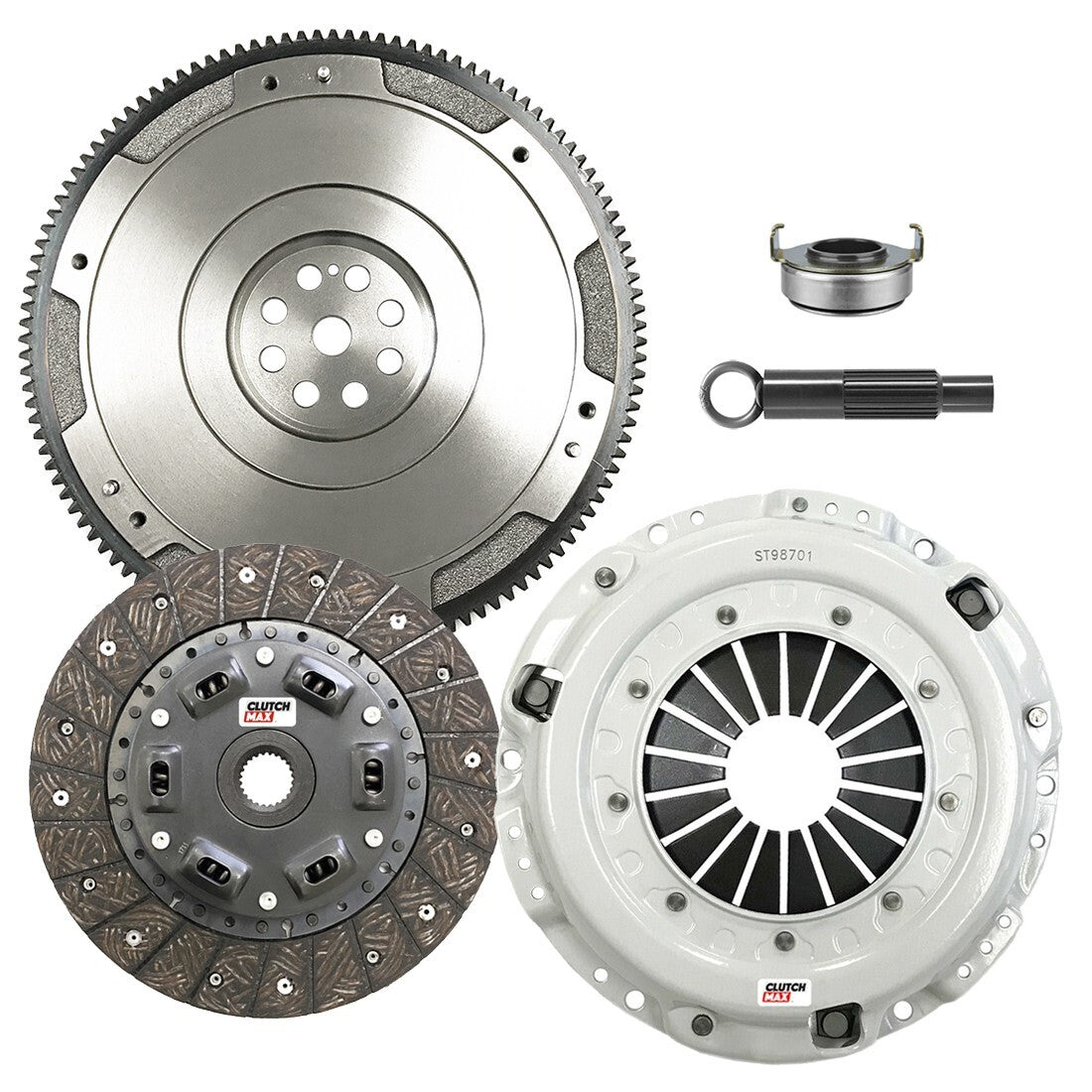 CLUTCHMAX STAGE 1 CLUTCH KIT & FLYWHEEL BUNDLE SET [CM08014HDFW-ST1]