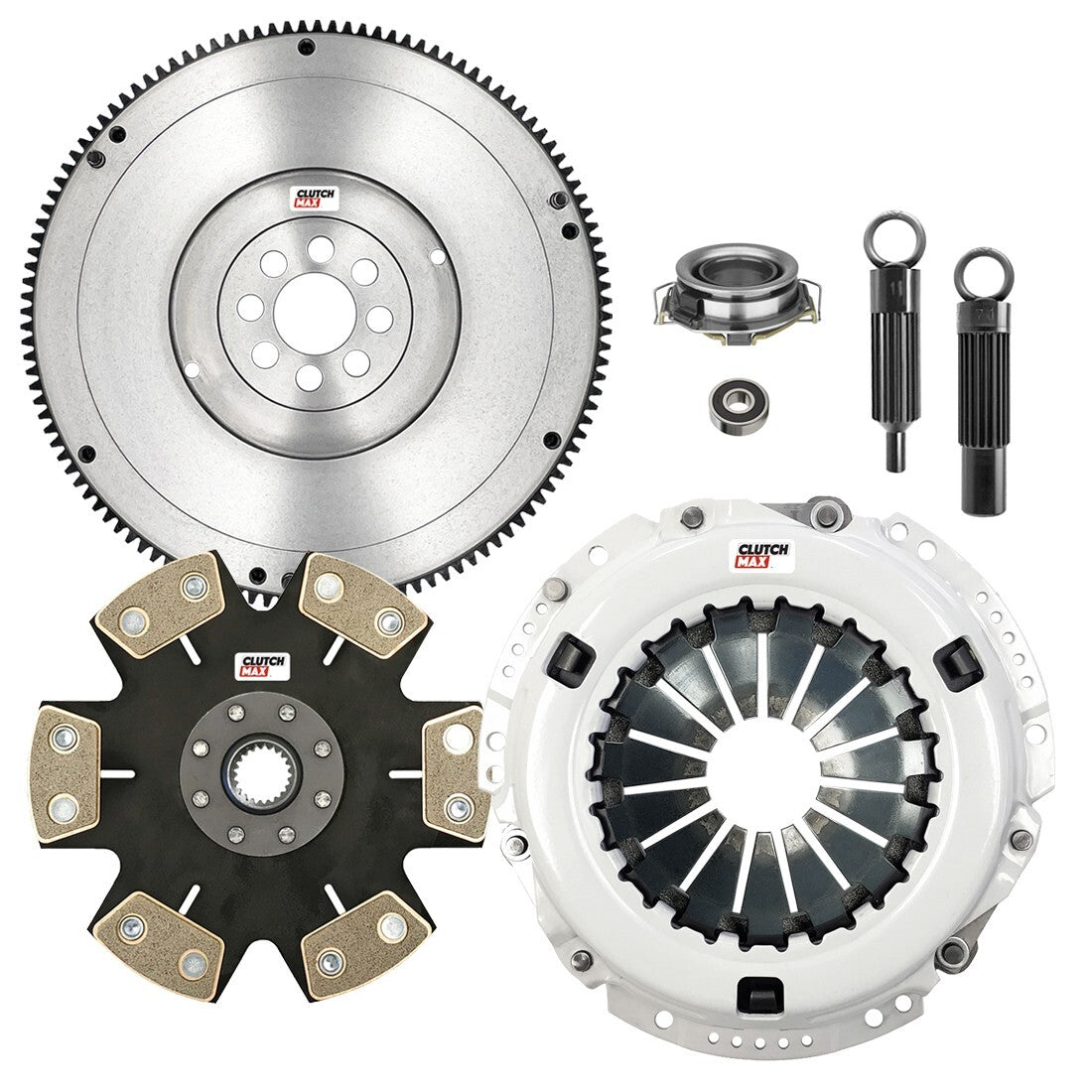 CLUTCHMAX STAGE 4 CLUTCH KIT & FLYWHEEL BUNDLE SET [CM16082HDDFW-ST4]