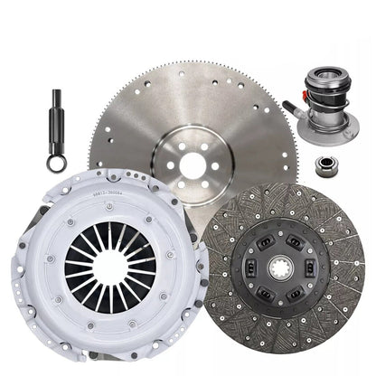 CLUTCHMAX OEM CLUTCH KIT & FLYWHEEL WITH SLAVE CYLINDER BUNDLE SET [CM07057HDWS-FW167710-CK]