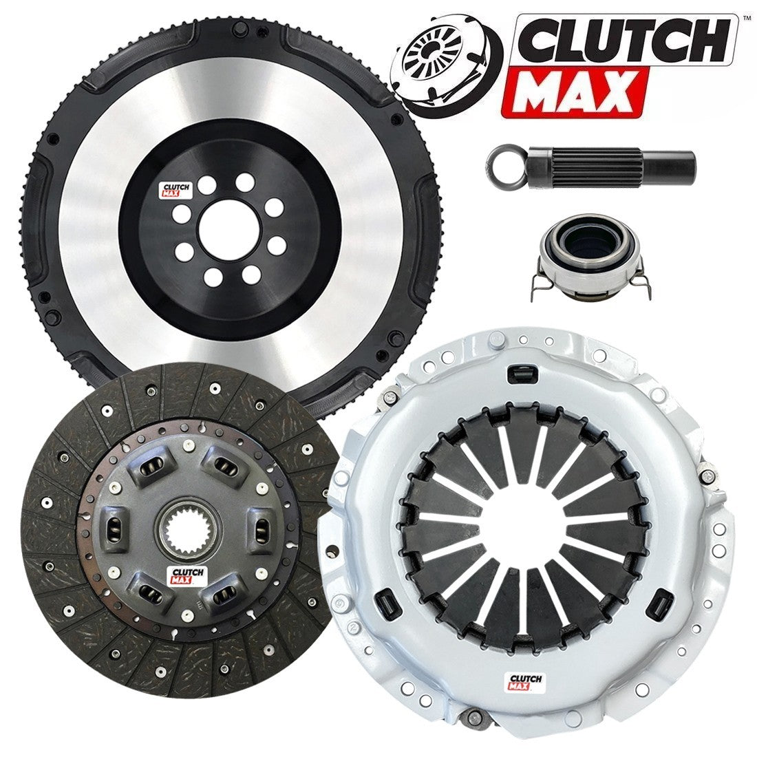 CLUTCHMAX STAGE 2 CLUTCH KIT & PERFORMANCE CHROMOLY FLYWHEEL BUNDLE SET [CM16174HDLSF-ST2]