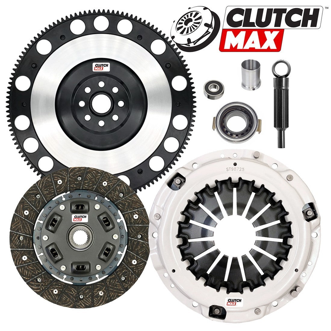 CLUTCHMAX STAGE 2 CLUTCH KIT & PERFORMANCE CHROMOLY FLYWHEEL BUNDLE SET [CM15126HDLSF-ST2]