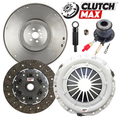 CLUTCHMAX STAGE 2 CLUTCH KIT & FLYWHEEL WITH SLAVE CYLINDER BUNDLE SET [CM04156HDWS-FW167500-ST2]