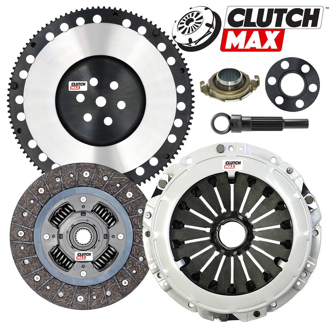 CLUTCHMAX STAGE 1 CLUTCH KIT & PERFORMANCE CHROMOLY FLYWHEEL BUNDLE SET [CM05087HDLSF-ST1]