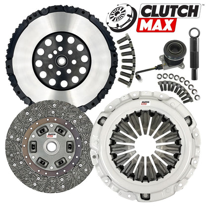 CLUTCHMAX STAGE 1 CLUTCH KIT & PERFORMANCE CHROMOLY FLYWHEEL WITH SLAVE CYLINDER BUNDLE SET [CM05960HDWS-LSF05960-ST1]