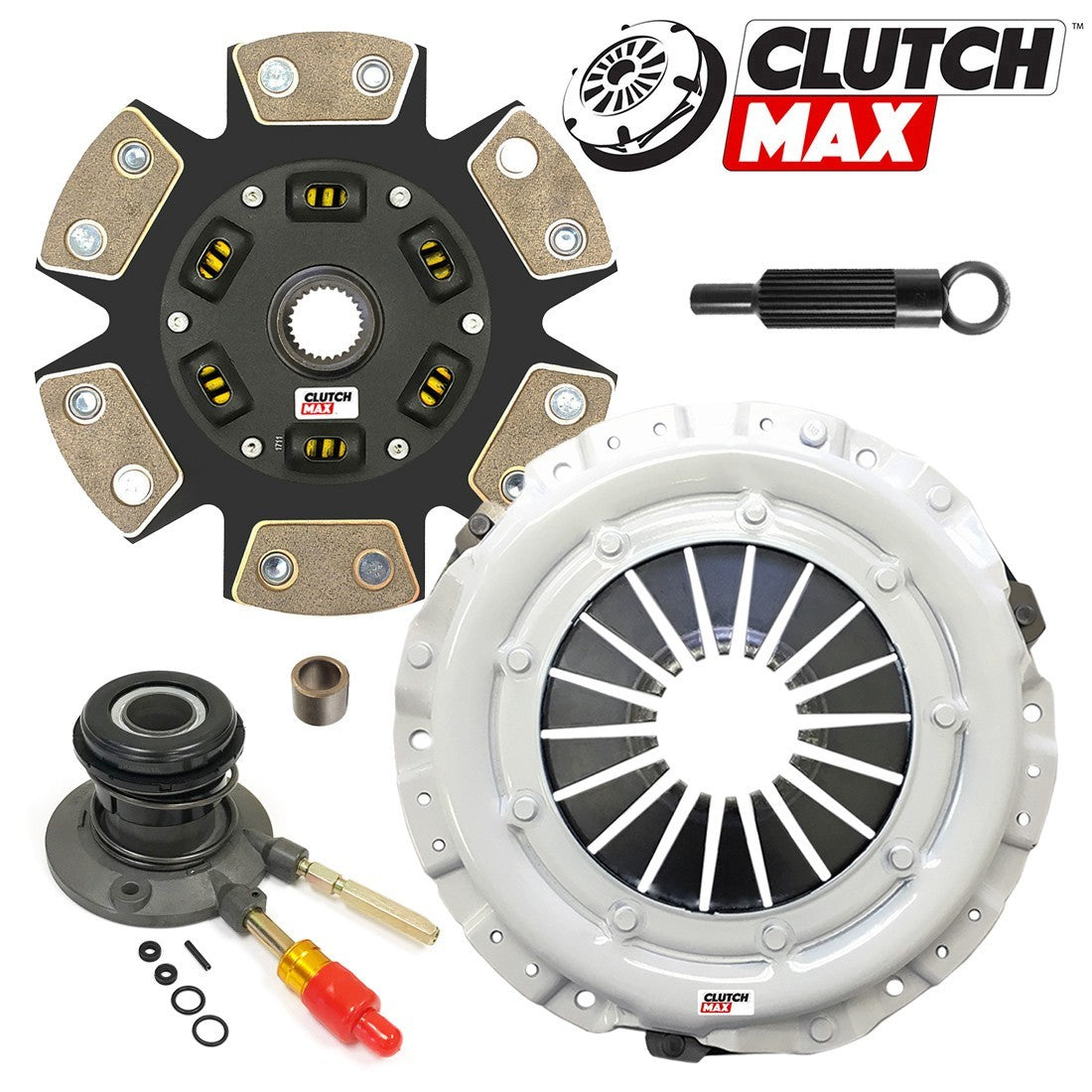 CLUTCHMAX STAGE 3 CLUTCH KIT WITH SLAVE CYLINDER BUNDLE SET [CM04155HDCWS-ST3]