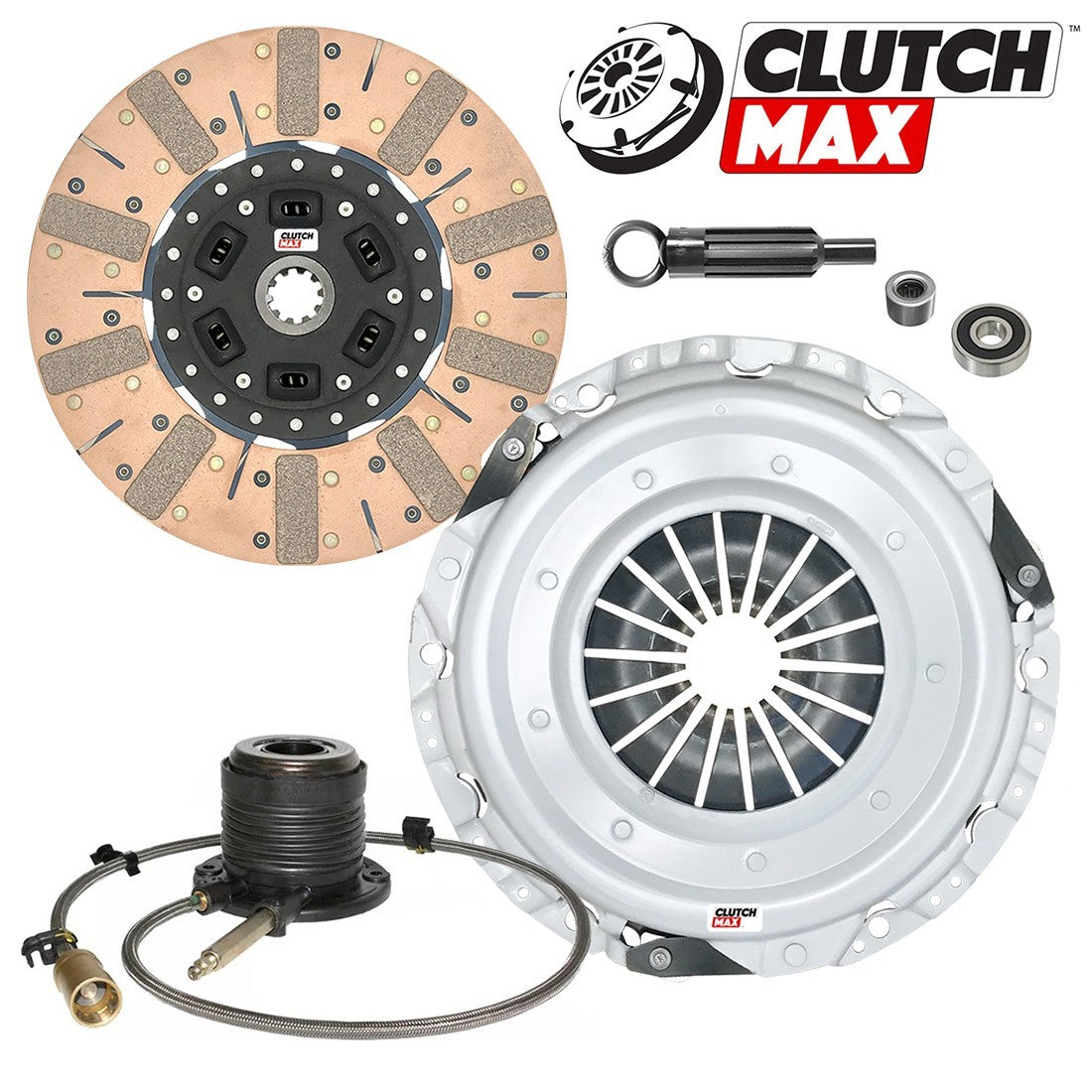CLUTCHMAX STAGE 3 CLUTCH KIT WITH SLAVE CYLINDER BUNDLE SET [CM04201DFWS-ST3]
