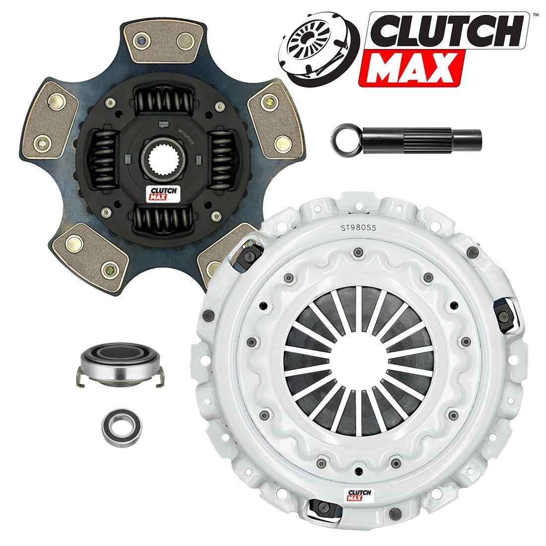 CLUTCHMAX STAGE 3 CLUTCH KIT & PERFORMANCE CHROMOLY FLYWHEEL BUNDLE SET [CM08820HDCLSF-ST3]
